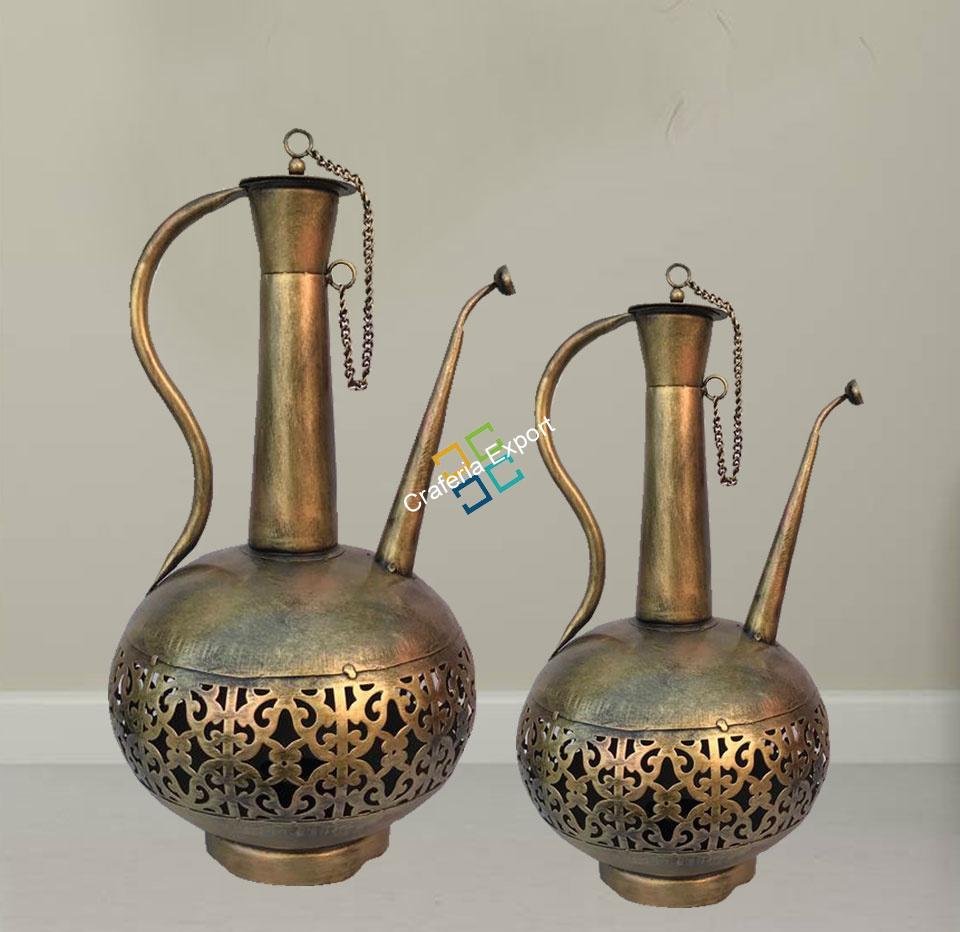 Traditional Antique surai/Showpiece for gifts and home decor Pack of 2(Small & Large)