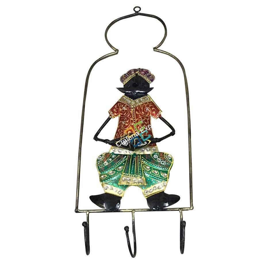 Rajasthan Tradition Stlyed Musical Man key Hanger/Wall decor/Gift Item