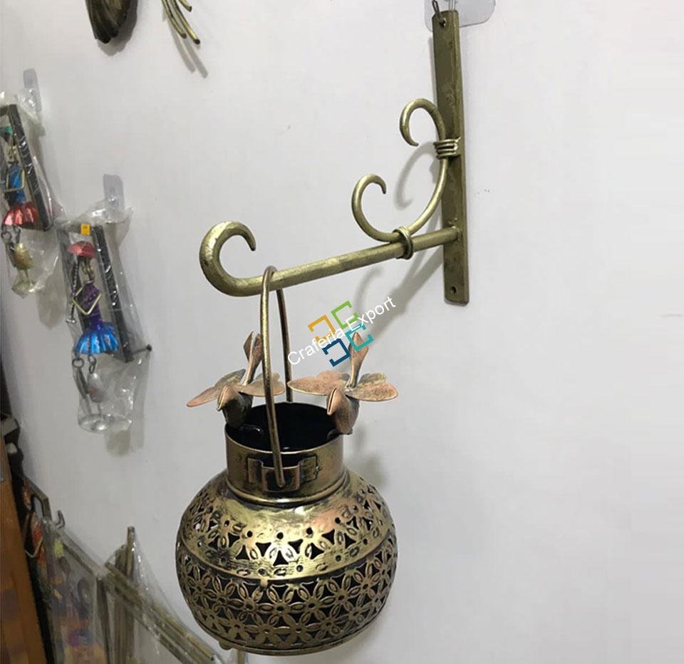 Unique T-light Candle Holder with Wall Mount Stand/Home Decor/Showpiece