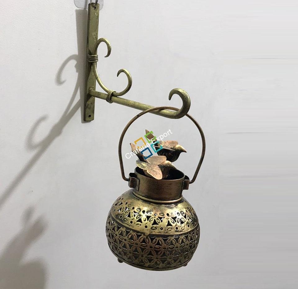 Unique T-light Candle Holder with Wall Mount Stand/Home Decor/Showpiece