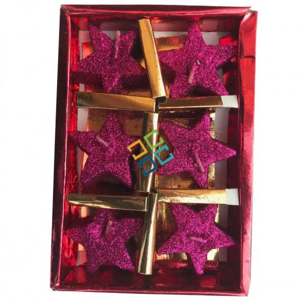 Metallic Tealight Candle Holder with Wall Mount Stand/Home Decor/Showpiece