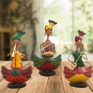 Colourful Indian Musical Men Figurine/Showpiece For Home Decor