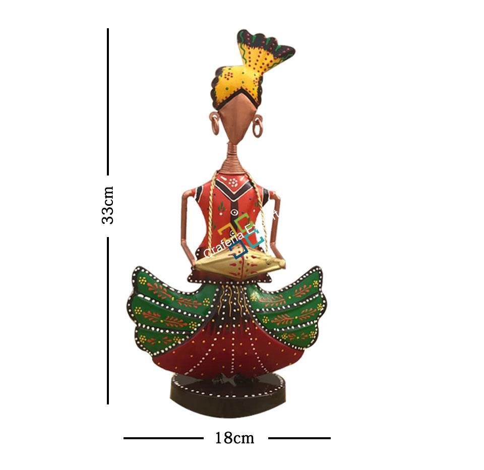 Colourful Indian Musical Men Figurine/Showpiece For Home Decor