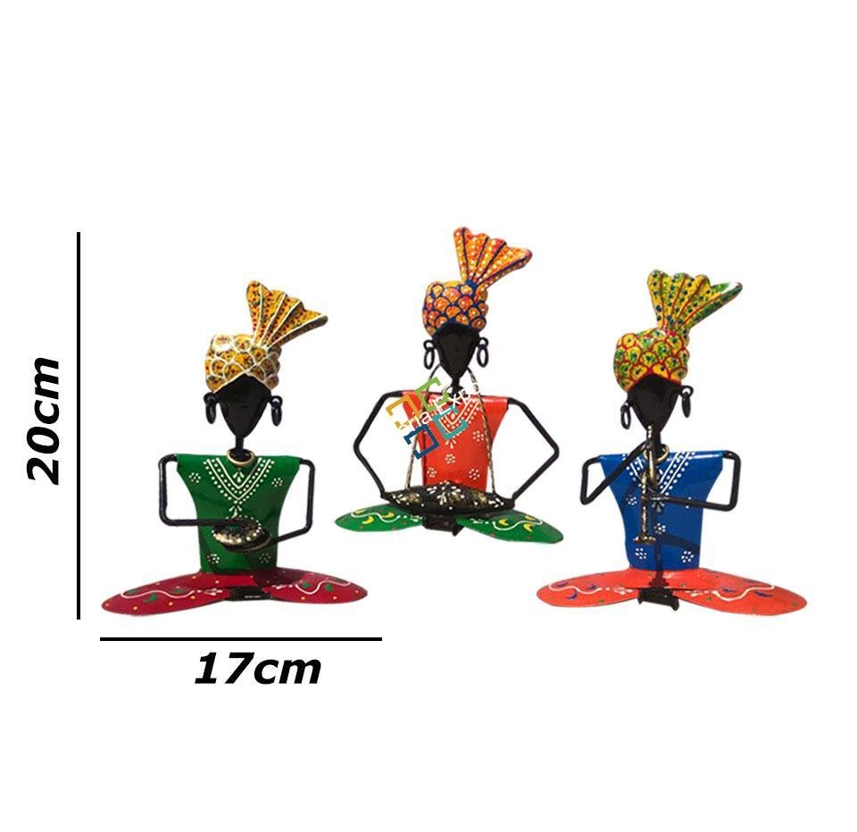Handcrafted 3 musician men showpiece/Tabletop For Decor