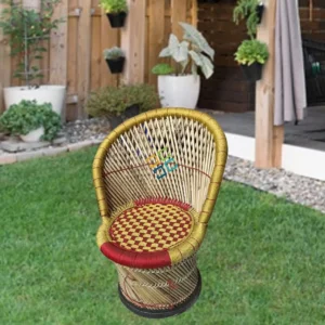 Natural Mudda Bamboo Handcrafted Chair For Home, Restaurants, Hotels Use